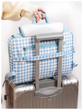 KYLETHOMASW  -  Women Y2k Aesthetic Kawaii Sweet Backpacks Contrast Color Plaid 16 Inch Laptop Bags Fashion Casual Preppy Schoolbags Japanese