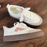KYLETHOMASW  -  Spring Summer Thick Bottom Training Shoes New Retro Mixed Color Students Sneakers Casual Concise Soft Soled Sports Shoes
