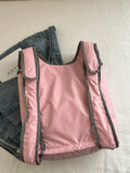 KYLETHOMASW  -  Korean Niche Lazy Style Backpack, Versatile, Casual, Lightweight, Multi-Purpose Backpack, Wide Shoulder Strap, Heart Student Cla