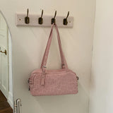 KYLETHOMASW  -  Women Small PU Leather Boston Shoulder Bag Casual Daily Travel Underarm Bags New Trend Fashion Handbags and Purses