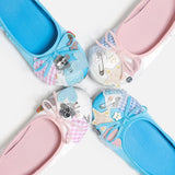 KYLETHOMASW  -  Women's Flats Satin Ankle Strap Flower Bow Decor Square Toe Block Heel Sweet Lolita Elegant Casual Daily Shoes