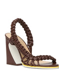 KYLETHOMASW  -  European and American Summer Women's Coarse High-heeled Woven Sandals Fashion Runway Plus Women's Sandals