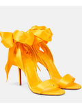 KYLETHOMASW  -  European and American Summer New Ankle Strap Women's Slim High-heeled Sandals Fashionable and Sexy Party Wedding Sandals