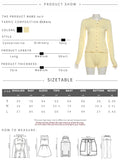 KYLETHOMASW  -  Classic Stretch 2-Piece Set Women Single-Breasted Long Sleeves o-Neck Blouse+Basis Shorts Simple Leisure Street Suits