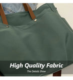 KYLETHOMASW  -  Women's Multi-Pocket Handheld Tote Bag, Simple And Fashionable Shoulder Crossbody Bag, Lightweight And Foldable Shoulder Bag