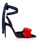 KYLETHOMASW  -  Women's New Pointed, Slim, High-heeled, Toe Toed Sandals with Back Strap, Fashionable Rose Flower Women's Plus Size Sandals