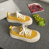 KYLETHOMASW  -  Women's Shoes Platform Casual Female Sneakers Black Flats Soft Clogs New Espadrille Retro Summer Fabric Leisure Canvas Flat Blac