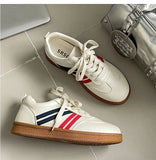 KYLETHOMASW  -  Retro Design Low Top Thick Soled Casual Sports Shoes for Women Autumn Fashion Trend Versatile Comfortable Non Slip Sneakers
