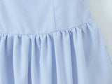 KYLETHOMASW  -  Beautiful Girl Striped Halter Dress Sexy Backless Low Waist A-line Mini Summer Dresses Party Women Robe