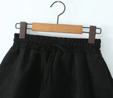 KYLETHOMASW  -  Retro Lacing Up Bow Elastic Waist Suede Faux Leather Mini Cake Skirt Women Ball Gown Swing Skater Party Femme Camel Black