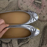KYLETHOMASW  -  Luxury Designer Shoes for Women Quality Patent Leather Ballet Flats Women Round Toe Slip on Daily Wedding Shoes Zapatos Mujer
