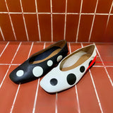 KYLETHOMASW  -  New Women's Mary Jane Shoes Luxury Genuine Leather Casual Shoes for Woman Fashion Shallow Flat Shoe Designer Shoes Zapatos Mujer