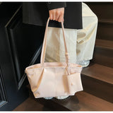KYLETHOMASW  -  Harajuku Pink Shoulder Bags Women New Trendy Large Capacity Tote Bag Purse Female Leather Y2k Handbag Aesthetic