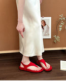 KYLETHOMASW  -  Retro Style Summer Clip Toe Women Gladiator Sandals Concise Ladies Outdoor Beach Vacation Shoes