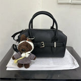 KYLETHOMASW  -  Minimalist Design Boston Commuter Tote Bag Women Large Capacity Handheld Shoulder Bag Ladies Fashionable 2026 New Crossbody Bag