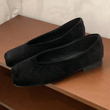 KYLETHOMASW  -  New Autumn Footwear Women Mary Jane Shoes Shallow Comfort Soft Sole Square Toe Dress Shoes Fashion Brand Flats Shoes Ladies