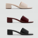 KYLETHOMASW  -  Women Summer New Luxury Brand High Heel Sandals Women Versatilechunky Heels Sandals Open Toe Slippers 5149