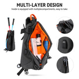Kylethomasw Anti-Theft Crossbody Sling Bag for Men Women,Small Backpack One Shoulder Bag, Chest Bag Sling Backpack for Hiking Biking Travel