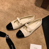 KYLETHOMASW  -  New Womens Leather Mary Jane Bow Sapato Feminino,Shallow Mouth Zapatos De Mujer Elegantes,Elegant Office Dress Daily Woman Shoes