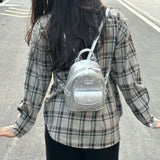 KYLETHOMASW  -  Korean Style Fashion Y2k Mini Backpack Cute Bow Mobile Phone Coin Storage Bag Small Travel Backpack Women's Bag Purse
