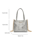 KYLETHOMASW  -  High-End Hand-Held Small Bag for Women 2025 New Trendy Fashion Texture Mini Bucket Bag Summer Chain Crossbody Bag