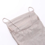 KYLETHOMASW  -  American Spice Girl Dress Temperament Dress Skinny New Sequins Sexy Pure Fish Tail Slim Suspender Dress
