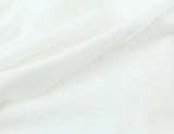 KYLETHOMASW  -  Holiday White Bow O neck Elastic Body Puff Sleeve Long Dress Women Slim Ruched Waist A-lined Swing Dresses Summer Robe Vestidos