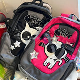 KYLETHOMASW  -  Star Cat Chain Schoolmochila Bag 2025 Fashion Travel Backpack High Capacity Zip Sac Femme Japan Y2k Casual Bags for Woman