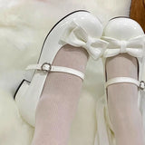 KYLETHOMASW  -  Women's High Heel Shoes New Elegant Party Shoes for Women Princess Fashion Lolita Causal Ladies Mary Jane Shoes Glossy PU