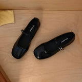 KYLETHOMASW  -  New Summer Spring Fashion Buckle Strap Women Mary Janes Flats Shoes Casual Female Round Toe Soft Dress Ladies Flat With  Shoes