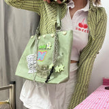 Kylethomasw Korean Star Pendant Butterfly Aesthetic Chain Underarm Shoulder Bag Y2k Vintage Casual Women Handbag Trendy Hottie Shopping Bag