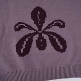 KYLETHOMASW  -  Cropped Sweater Pullover Women Embroidery Flowers V Neck Slim Stretch Long Sleeve Basic Vintage Y2k Harajuku Jumper