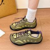 KYLETHOMASW  -  Summer New Pull-Out Elastic Band Ugly-Cute Sneakers for Women, Lightweight, Non-Slip Outdoor Hiking and Training Shoes