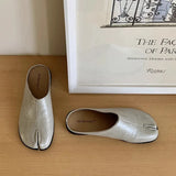 KYLETHOMASW  -  New Women Shoes Exquisite Japanese Style Muller Slippers for Woman Fashion Vacation Casual Shoes Designer Shoes Zapatos De Mujer