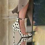 KYLETHOMASW  -  New Brand Super High Heels Women Sandals Round Toe Thin Heels Shallow Female Shoes Summer Sexy Party Wedding Dress Ladies Pumps