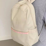 KYLETHOMASW  -  High-capacity Women Students Simple Backpack Preppy Y2k Aesthetic Casual Travel Backpacks All Match Fashion Kawaii Schoolbags