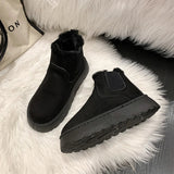 KYLETHOMASW  - Elvera Plush Snow Boots