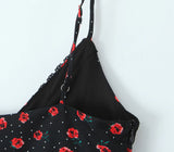 KYLETHOMASW  -  Summer dress women evening party mini beach dresses sexy korean fashion elegant dress  floral print dresses luxury v neck
