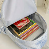 KYLETHOMASW  -  Women Star Print Backpack Polka Dot Star Charm Lightweight Student School New Trend Fashion Daypack Female Book Backpacks