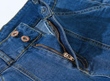 KYLETHOMASW  -  New Summer Women High Waist Wide Leg Denim Shorts Casual Solid Straight Short Jeans Variety Pants Korean Fashion Streetwear