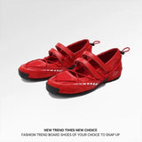 KYLETHOMASW  -  Silver Fashionable Casual Mesh Shoes Women's Summer New Magic Tape Thin Breathable Sports Mary Jane Single Shoes