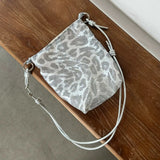 KYLETHOMASW  -  Y2k Aesthetic Leopard Mini Handbags Women Vintage Streetwear Shoulder Bag All Match Harajuku Lightweight Ins Handbags Crossbody