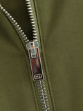 KYLETHOMASW  -  Autumn Women O Neck Front Zipper Loose Casual Vest Vintage Solid Sleeveless Outerwear