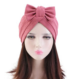 Kylethomasw New Removable Event Bow Muslim Turban Islamic Inner Hijab Caps Elastic Beanies Hat Indian Woman Wrap Head Hijab Caps for African