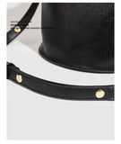 KYLETHOMASW  -  Retro Niche Design Versatile for Outdoor Commuting One Shoulder Crossbody Bucket Bag