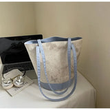 KYLETHOMASW  -  Tote Bag for Women New Style Fashionable and Versatile College Student Commuting One Shoulder Class Bucket Bags
