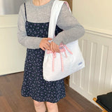 KYLETHOMASW  -  Women Soft Nylon Large Capacity Tote Bag Casual Fashion Hobo Shoulder Purse Summer New Female Simple Trend Y2K Handbags