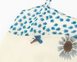 KYLETHOMASW  -  French Fashion Slim Flower Print Slash Neck Sleeveless Vacation Short Dresses