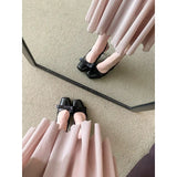 KYLETHOMASW  -  Fashion Butterfly-kont Thin Heels Square Toe Women Pumps Sandals Elegant Slingbacks Banquet Stripper Shoes