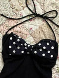KYLETHOMASW  -  Summer New French Sweet Camis Girl Kawaii Slim Backless Fashion Casual Suspender Top Harajuku Casual Sleeveless Halter Tops